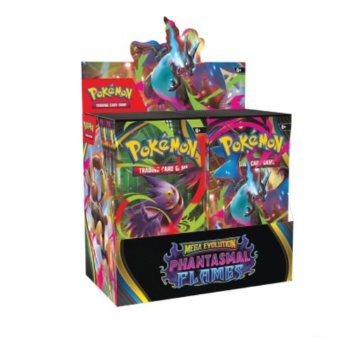 Pré-Venda (ING) Caixa de Booster - Megaevolução 2 - Fogo Fantasmagórico