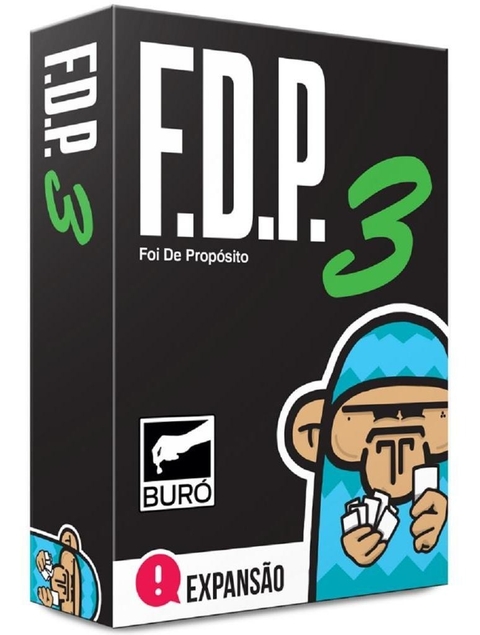 FDP - Foi de Propósito 3 Expansão Jogo de Cartas