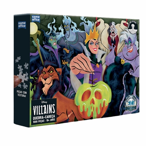 Quebra-cabeça 1000 peças - Vilões Disney -Toyster