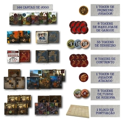 Peaky Blinders: Birmingham Domain- Jogo Tabuleiro-Bucaneiros - Facil Shopping