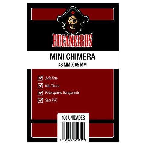 Sleeves MINI CHIMERA (43 X 65) - Bucaneiros