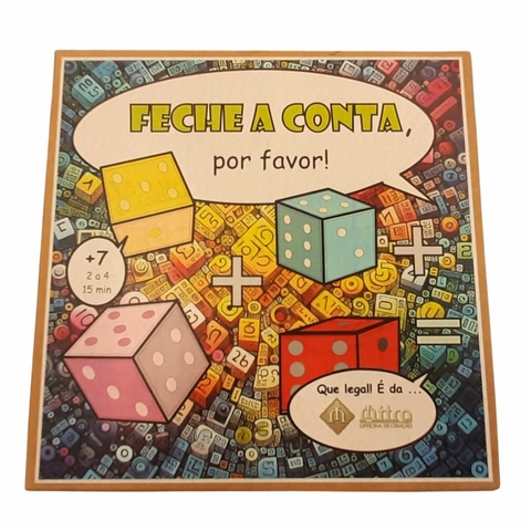 Feche a Conta, por favor! - Jogo de Tabuleiro - Mitra
