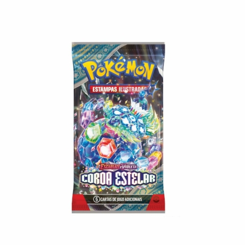 Booster Pokémon Escarlate e Violeta 7 Coroa Estelar