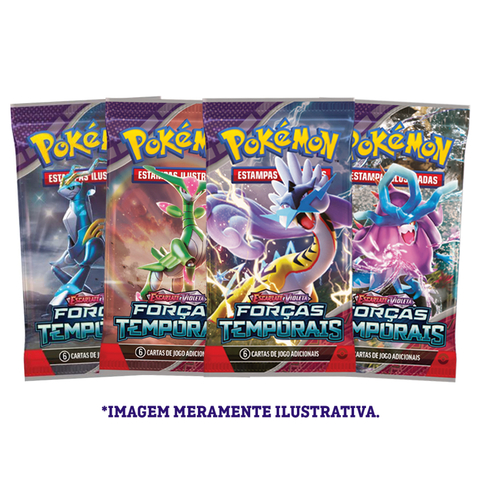 Booster Avulso - Escarlate e Violeta 5 - Forças Temporais