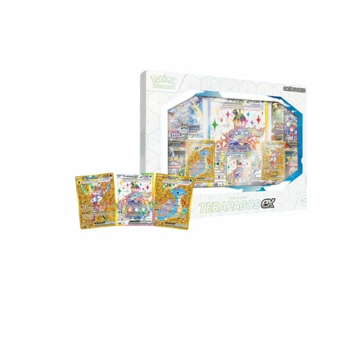 Box Pokémon Coleção Terapagos Ex