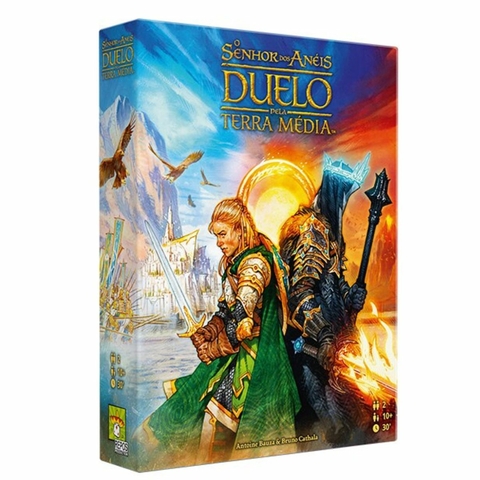 O Senhor dos Anéis: Duelo pela Terra Média-Jogo de Tabuleiro - Galápagos