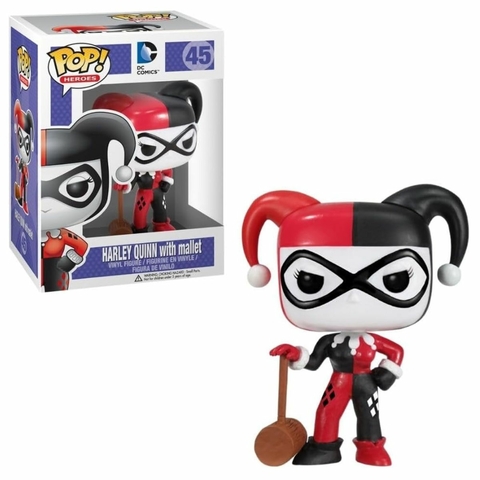 Boneco Funko Pop! Heroes Harley Quinn W/Malle 45