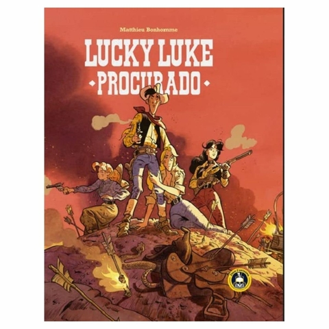 Lucky Luke: Procurado - Capa dura- HQ -Trem Fantasma