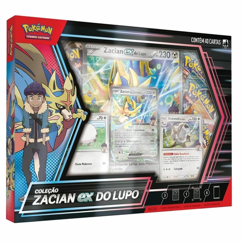 Pokemon Box Zacian Ex do Ludo