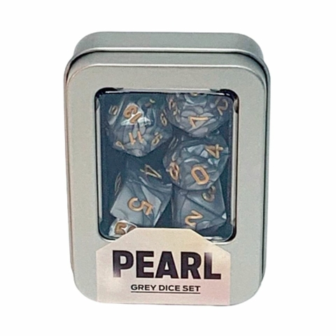 Kit De Dados: Pearl Grey - Buró