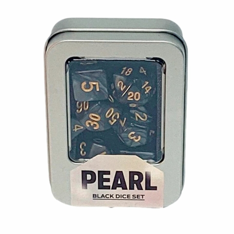 Kit De Dados: Pearl Black - Buró