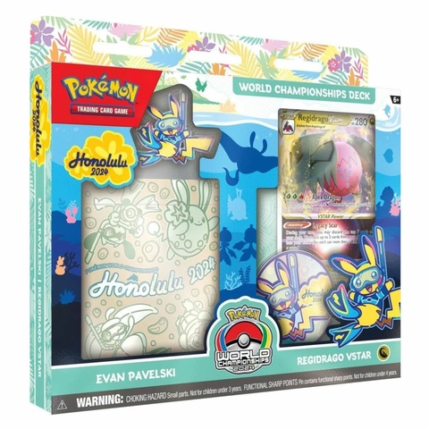 Pokemon TCG 2024 World Championships Deck Evan Pavelski - Regidrago Vstar
