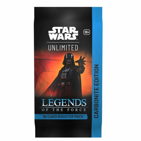 Star Wars: Unlimited - Legends Of The Force- Carbonite Booster (EN)