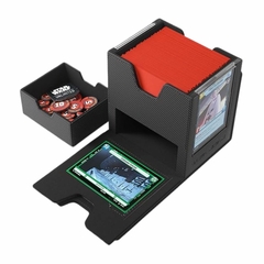 Gamegenic: Star Wars Unlimited Twin Suns Deck Pod - Black - Facil Shopping