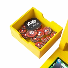 Gamegenic: Star Wars Unlimited Twin Suns Deck Pod - Amarelo