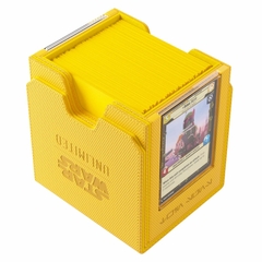 Gamegenic: Star Wars Unlimited Twin Suns Deck Pod - Amarelo - Facil Shopping