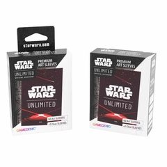 Gamegenic: Star Wars Unlimited Premium Art Sleeves Back Red