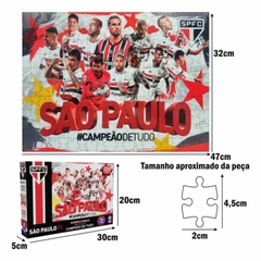 Quebra-cabeça 200 Peças São Paulo Campeão de Tudo -Mimo Toys - Facil Shopping