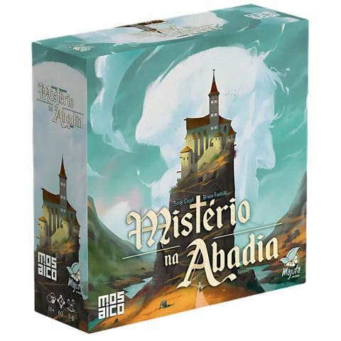 Mistério na Abadia - Jogo de Tabuleiro - Mosaico