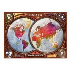 Quebra-cabeça 500 peças Mapa-Múndi - Grow na internet