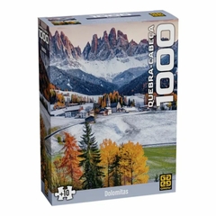 Quebra-cabeça 1000 peças Dolomitas - Grow