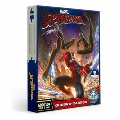 Quebra-Cabeca 500 pçs Spider-Man Homem Aranha Marvel Toyster