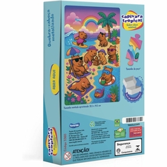 Quebra-Cabeça 100 peças Metalizado Capivara Tropical - Toyster - comprar online