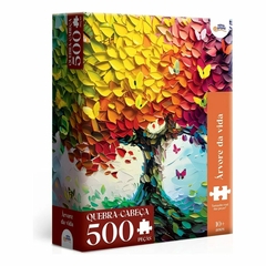 Quebra-Cabeça 500 peças Árvore da Vida - Novo Papel