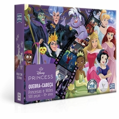 Quebra-Cabeça 500 peças Princesas e Vilões - Toyster