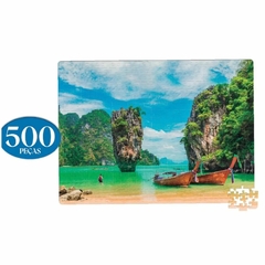 Quebra-Cabeça 500 peças Ilha de Phuket - Novo Papel - comprar online