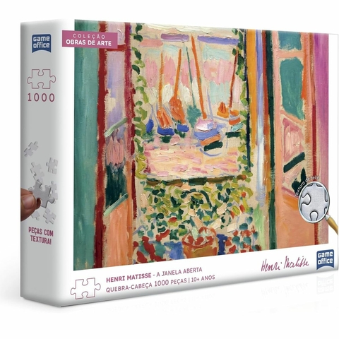 Quebra-Cabeça 1000 peças Matisse A janela - Toyster