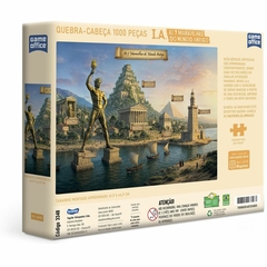Quebra-Cabeça 1000 pçs IA As 7 Maravilhas do Mundo Antiogo - Toyster na internet