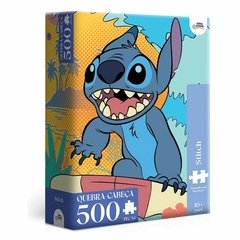 Quebra-Cabeça 500 peças Stitch Disney - Novo Papel