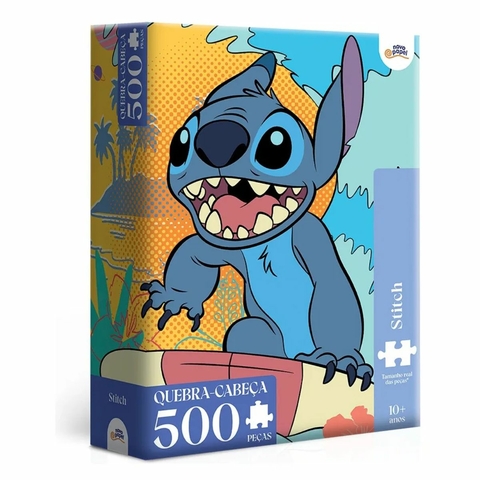 Quebra-Cabeça 500 peças Stitch Disney - Novo Papel