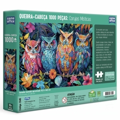 Quebra-Cabeça 1000 peças Coruja Mística - Toyster na internet