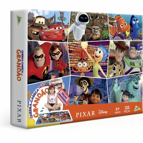 Quebra-Cabeça Grandão 120 peças Pixar - Toyster