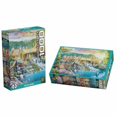 Quebra-cabeça 1000 peças Vila Encantada - Grow na internet