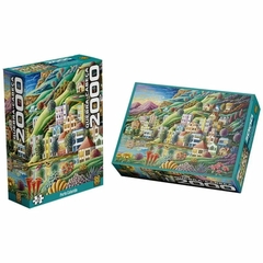 Quebra-cabeça 2000 peças Porto Colorido - Grow na internet