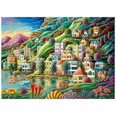 Quebra-cabeça 2000 peças Porto Colorido - Grow - comprar online