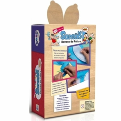 Coleção Fazendo Arte Sansão Mônica -Boneco de Feltro-Toyster - comprar online