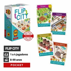 Flip City - Linha Pocket - Jogo de Cartas - Papergames na internet