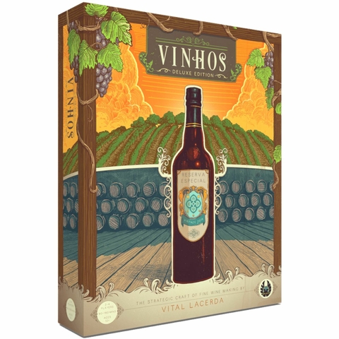 Vinhos Deluxe Edition (Inglês) - Jogo de Tabuleiro -Mosaico