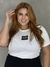 T-shirt Colcci Branco Plus Size