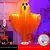 Halloween brilhante branco fantasma led pendurado fantasmas adereços de terror com luz de fadas interior ao ar livre casa assombrada decoração de halloween - loja online