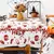 Horror feliz dia das bruxas toalha de mesa sangrenta handprint capa de mesa de plástico 2025 festival festa de halloween decoração de mesa suprimentos - Wolf Games