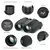 Binóculos 10x25 hd mini telescópio portátil bak4 fmc revestido telescópio ao ar livre observação de pássaros caça viagem acampamento bola jogo na internet