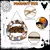 Novo sinal decorativo de madeira 2d de halloween com abóbora de gato preto e fantasma-design "bem" para pendurar na porta decoração de festival fantasma - comprar online