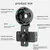 Spotting scope smartphone câmera adaptador telescópio câmera adaptador de telefone celular montagem para binocular monocular alinhado rápido - comprar online