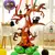 Gigante em pé halloween abóbora esqueleto crânio forma balão de halloween brinquedos para crianças festa de halloween decoração balão