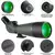 25-75x80 telescópio spotting scope grande campo poderoso zoom monocular com adaptador de telefone tripé para observação de pássaros acampamento na internet